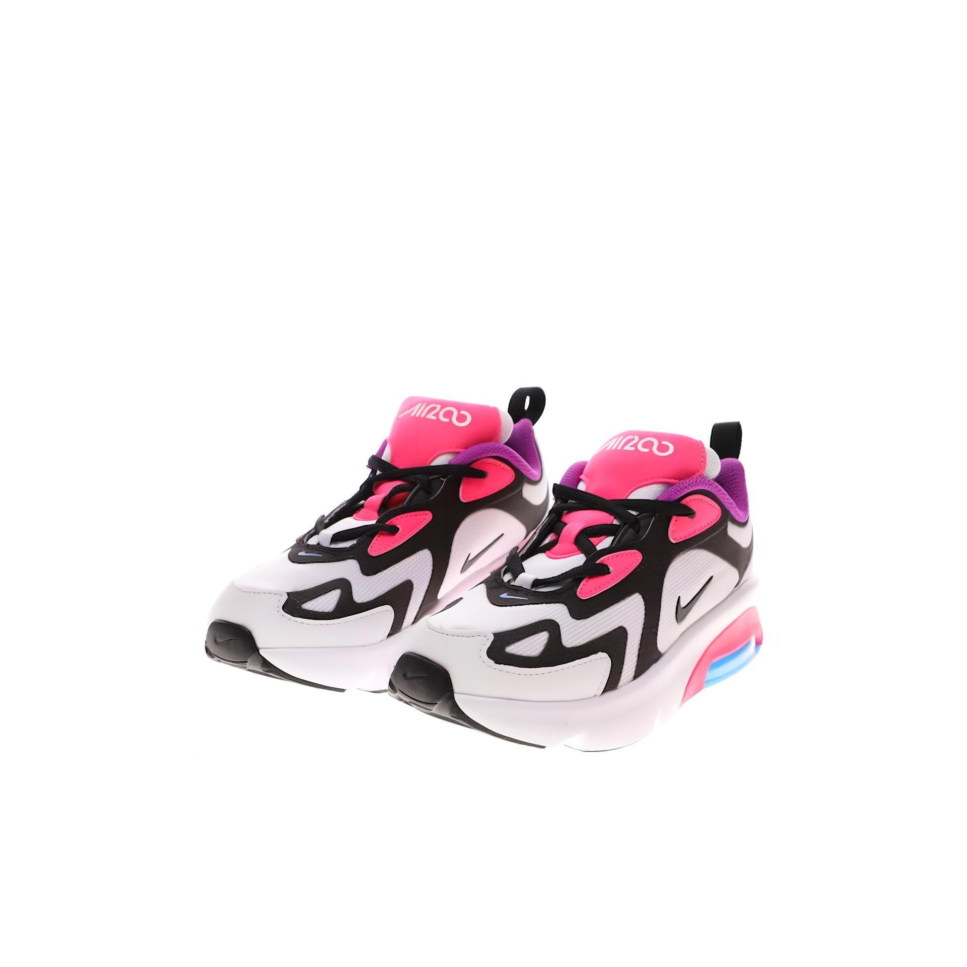 Nike Air Max 200 White Hyper Pink Black PS POIZON