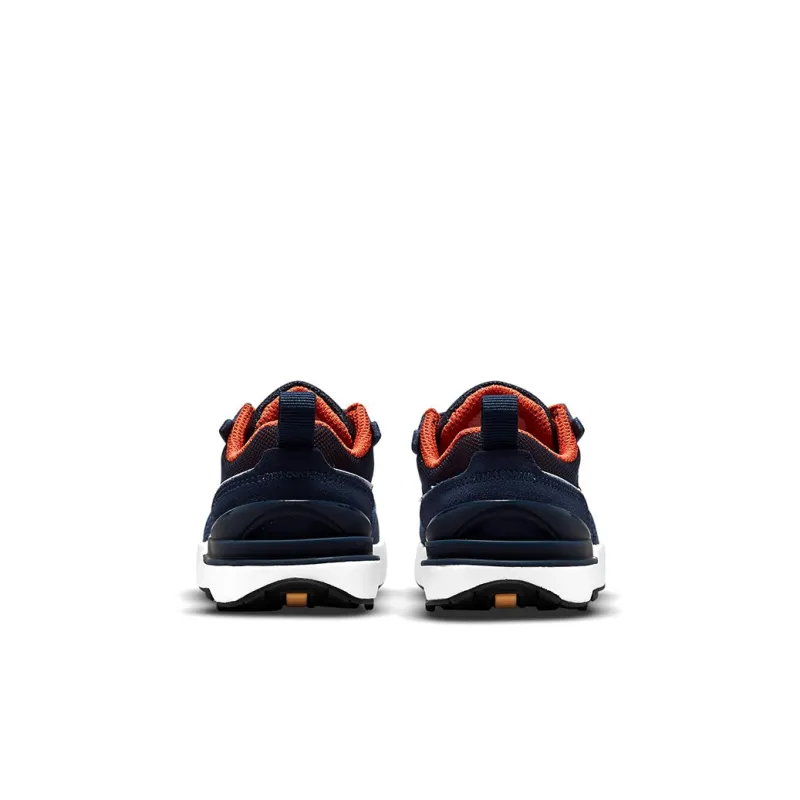 Nike Waffle One Low Top Sports Casual Shoes Blue Orange Infant And Toddler-4