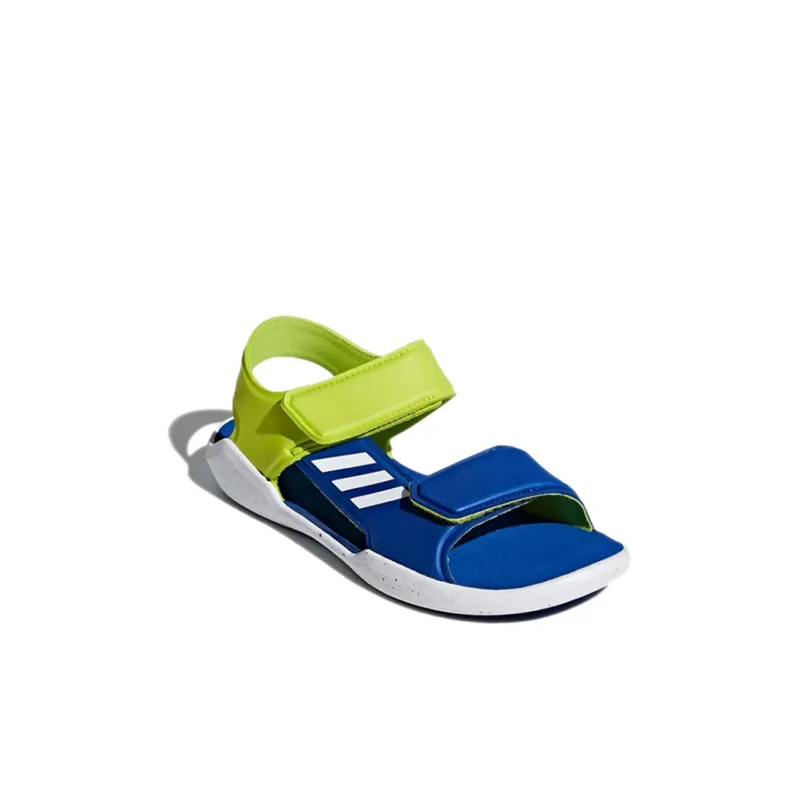 Adidas Swim K Abrasion Resistant Children's Sandals White Green Blue Kids'-2