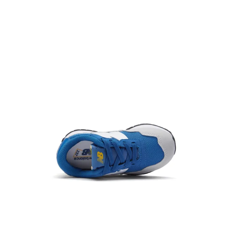 New Balance NB 237 Slip Resistant, Abrasion Resistant, Breathable Low Top Toddler Shoes Blue Gray Infant And Toddler-2