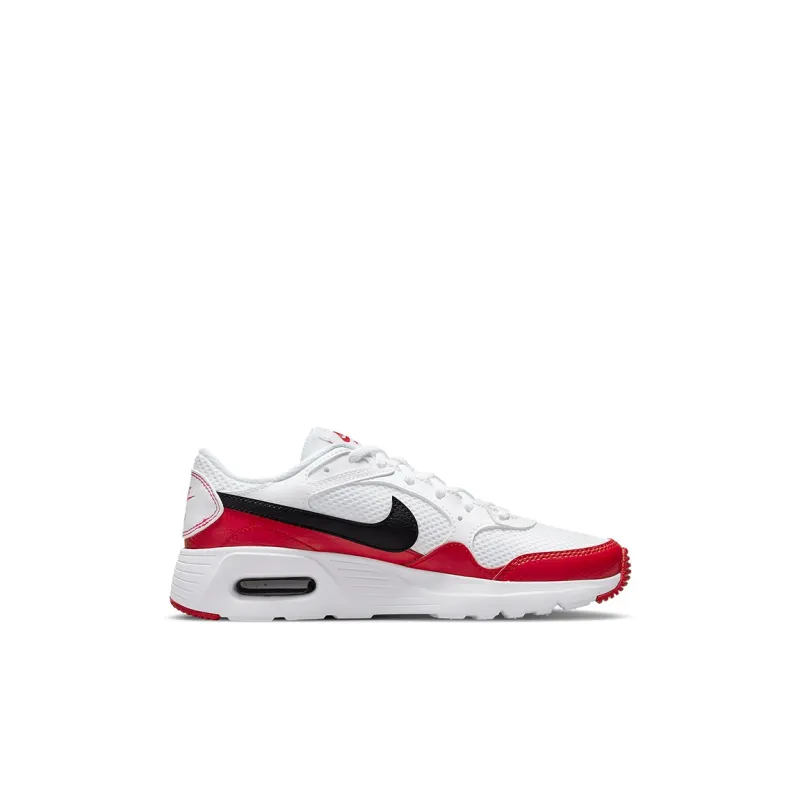 Nike Air Max SC GS 'White University Red'-1