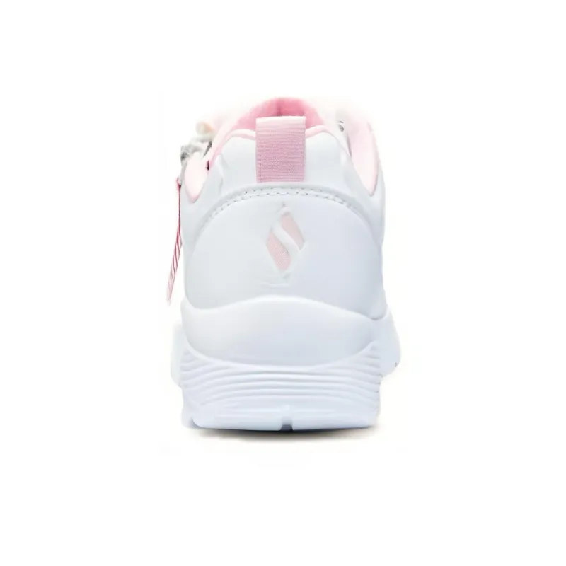 Skechers Cushioning, Wear Resistant Low Top Kids Lifestyle Shoes White Kids'-3
