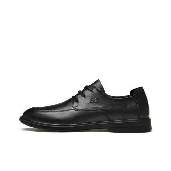 Mulinsen Men's Casual Shoes Men Low Top Black/Black Cut Out