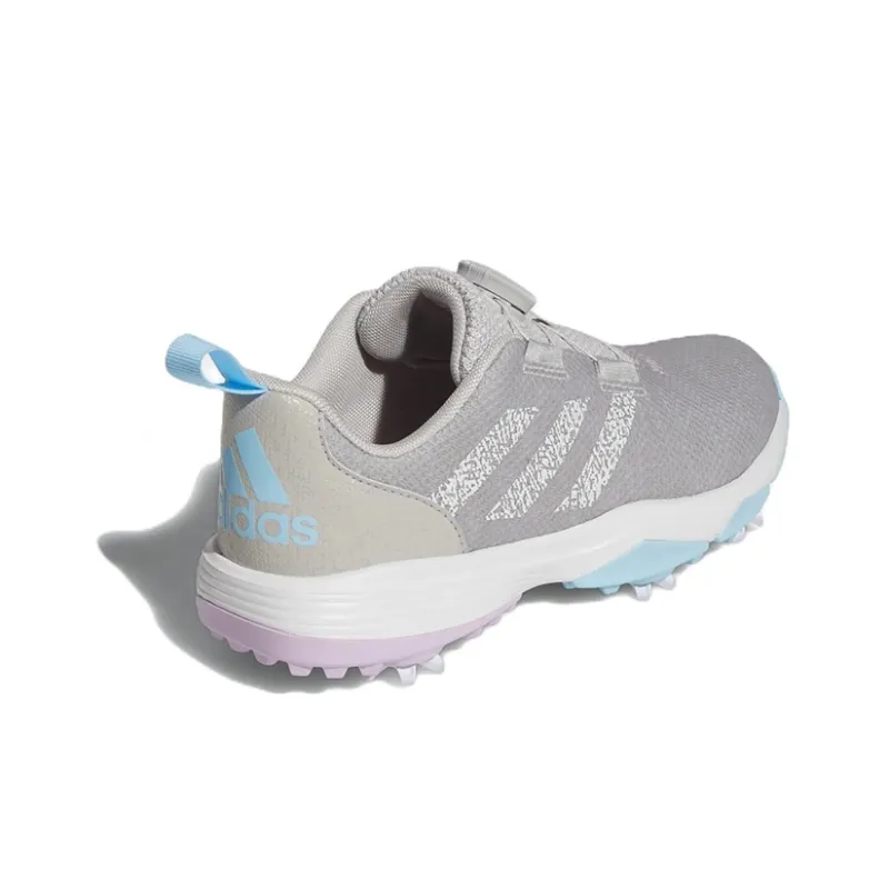 Adidas CodeChaos 22 Boa J Abrasion Resistant Low Top Kids' Training Shoes Gray Teenagers-3