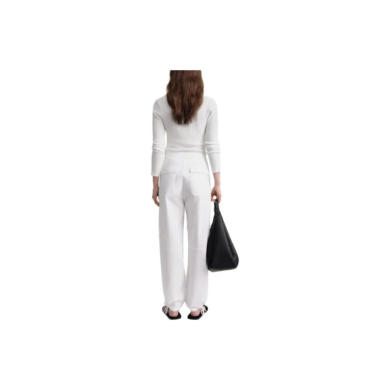 TOTEME Cargo Pants Women's White-4
