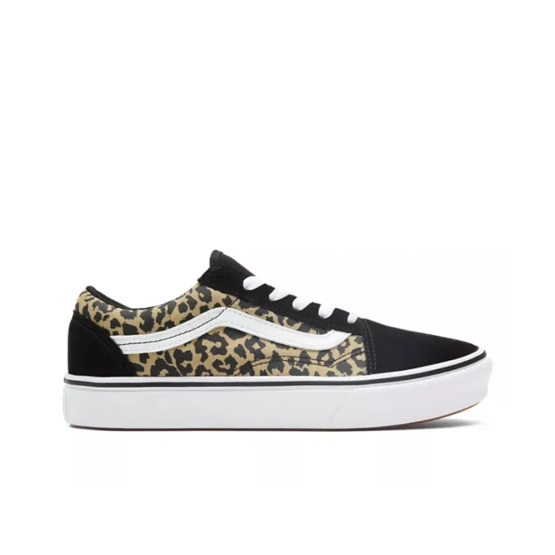 Vans Old Skool  ComfyCush  Kids 'Leopard'-1