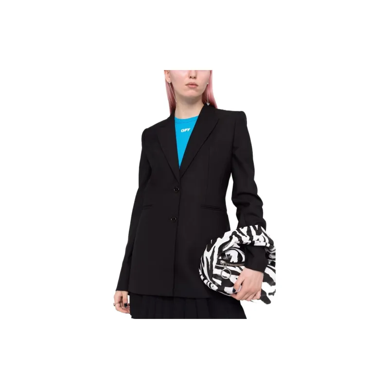 OFF-WHITE Corporate Long-Sleeved Blazer-4