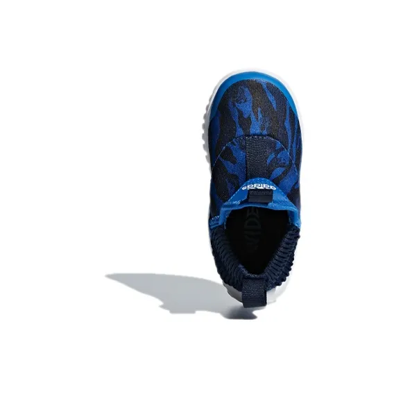 Adidas Rapidazen I Breathable Low-Top Toddler Shoes Blue Black Infant And Toddler-4