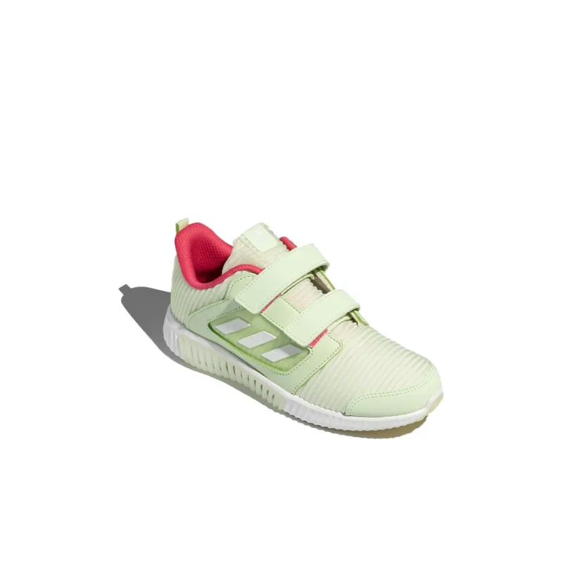 Adidas Climacool 2.0 Vent Cf C Windy Slip-Resistant Low-Top Kids' Running Shoes Green White Children Aged 3-7 Years Old-2