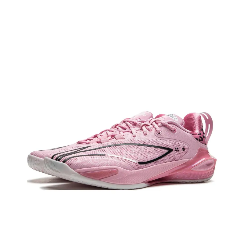 LiNing Flash Strike 11 Low Top Basketball Shoes Men's Diamond Pink-2