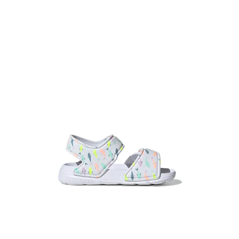 Adidas Altaswim Slip Resistant Breathable Low Top Toddler Shoes Cloud White Infant And Toddler-1