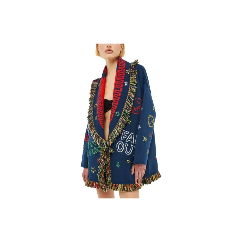 Alanui X Looney Tunes Marvin The Martian Cardigan-5