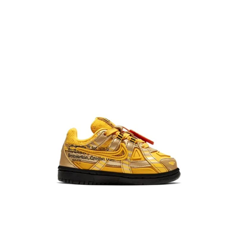 Nike Air Rubber Dunk Off-White University Gold TD-1