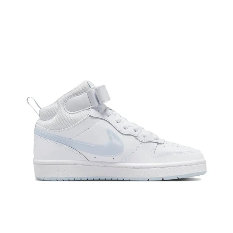 Nike Court Borough Mid 2 GS 'White Aura'-1