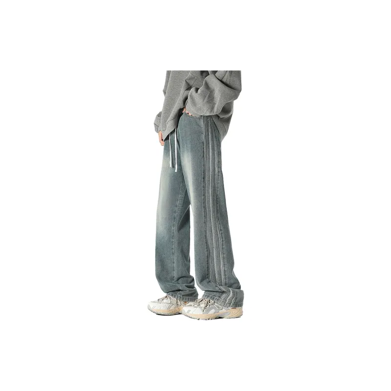 PANDA BASE Jeans Unisex Blue-3