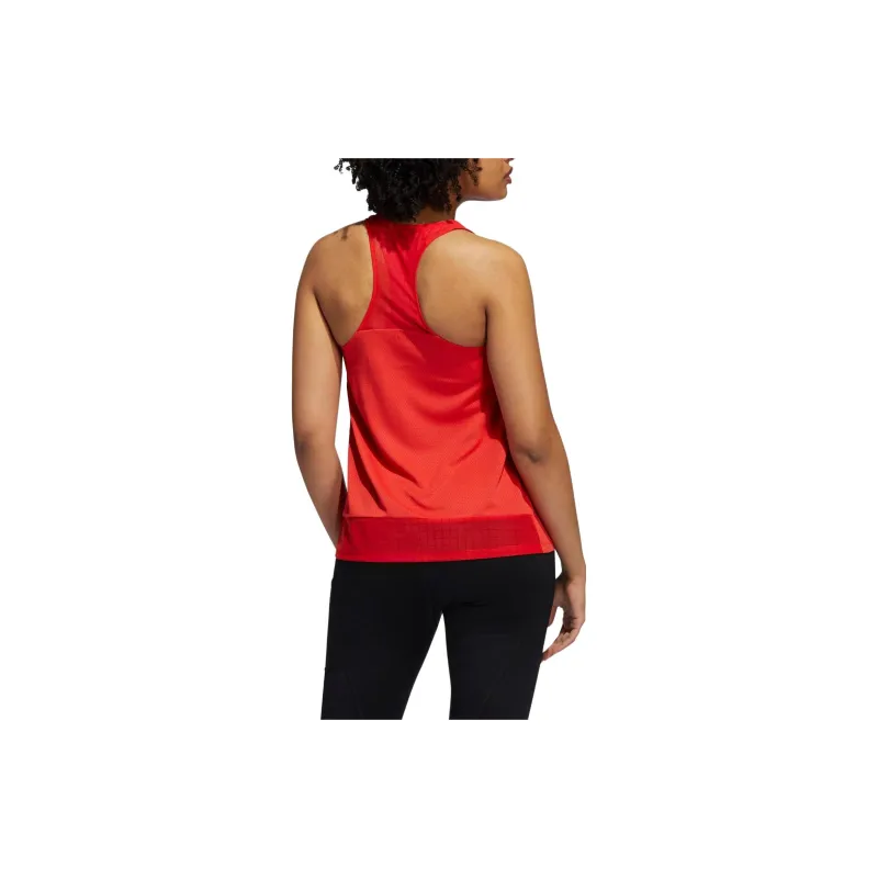 Adidas Tank Tops Women's Red-3