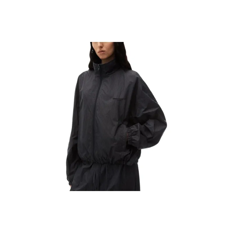 Alexander Wang Coaches Pinstripe Track Jacket-3
