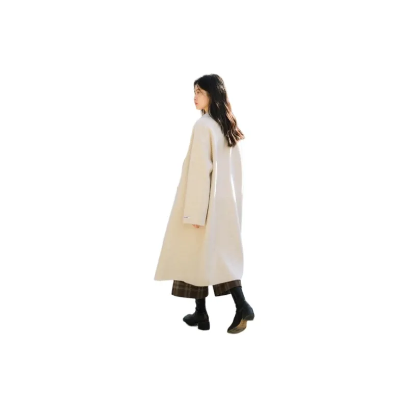 BLUEerror Coat Women's Oat Beige-2