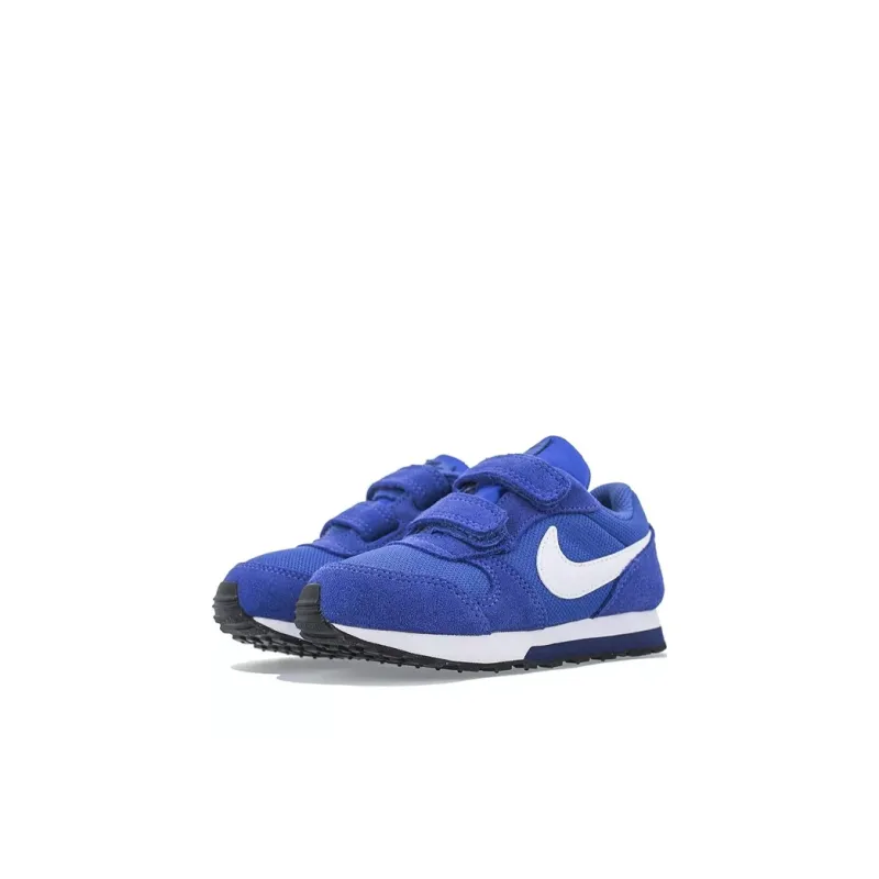 Nike MD Runner 2 Abrasion Resistant Low Top Running Shoes Blue White Infant And Toddler-2