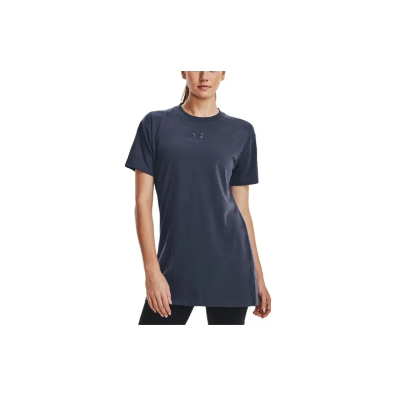 Under Armour T Shirts Women's Downpour Gray-4