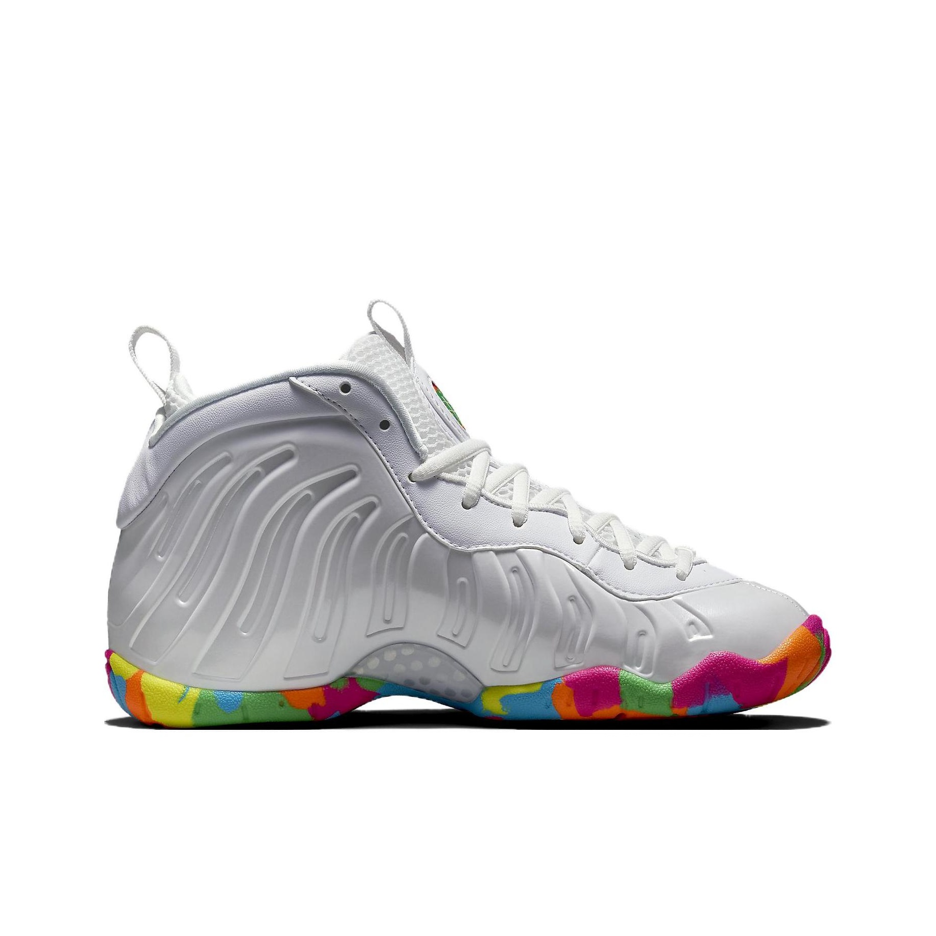 Nike Air Foamposite One White Fruity Pebbles 2015 GS POIZON