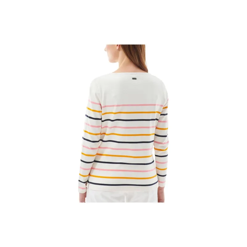 BARBOUR Barbour Hawkins Top Knitwear Women's White-3