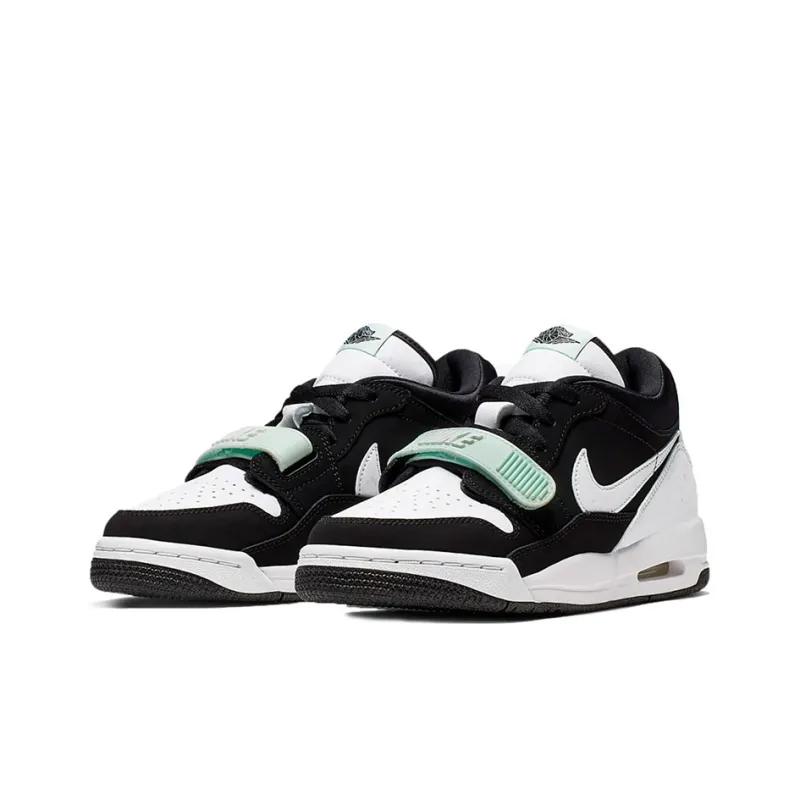 Jordan Legacy 312 Low Black White Teal Tint GS-2