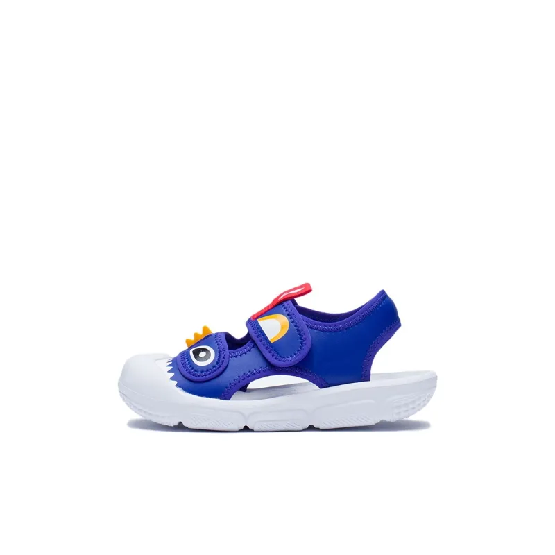 LINING YOUNG Red Eye Breathable Children's Sandals Dream Blue Children Aged 3-7 Years Old-0