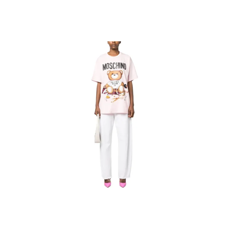 MOSCHINO T-Shirt Women's Light Pink-1