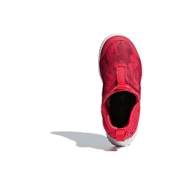 Adidas Rapidazen C Slip Resistant Breathable Low Top Kids' Running Shoes Red Children Aged 3 7 Years Old-4