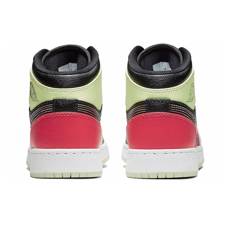 Jordan 1 Mid Glow-In-The-Dark GS-3