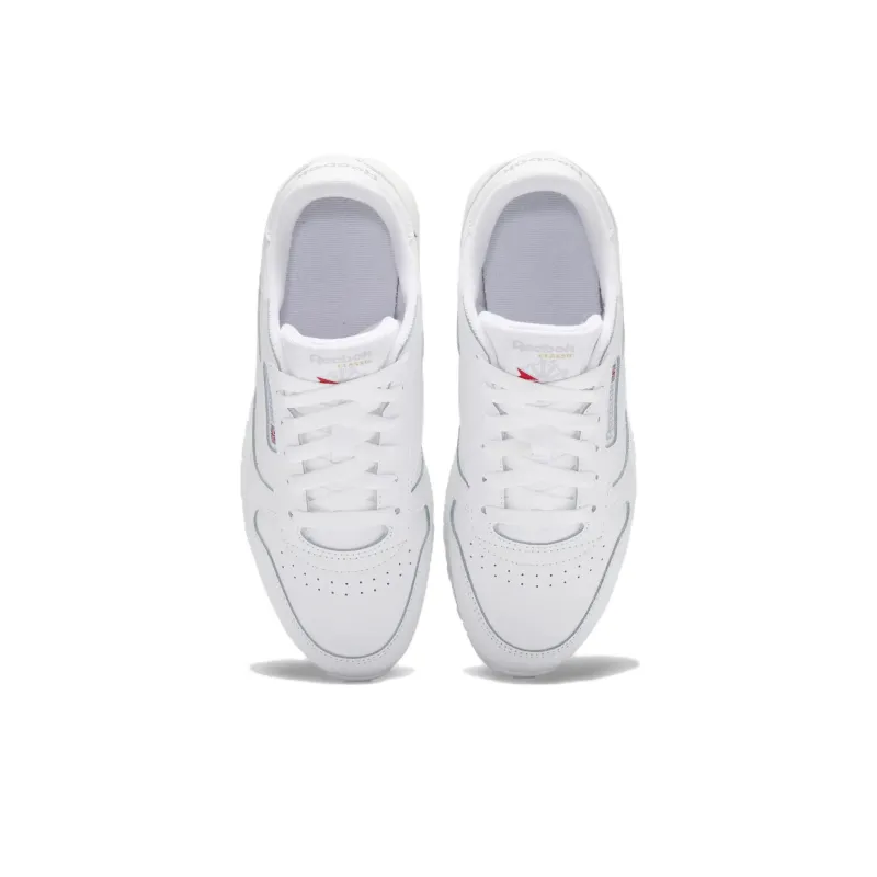 Reebok Reebok Classic  Classic Leather Big Kid 'Triple White'-4