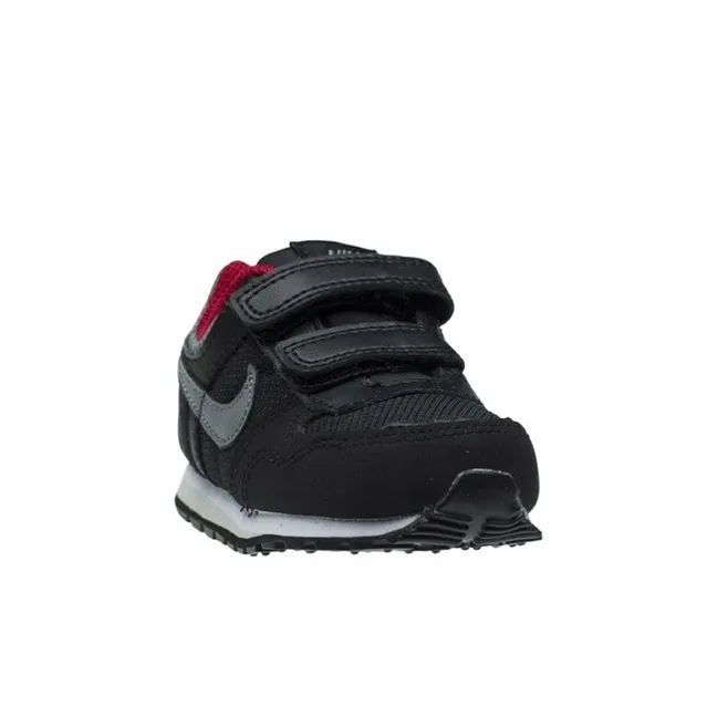 Nike MD Runner 2 Low Top Toddler Shoes Black Gray Infant And Toddler-2