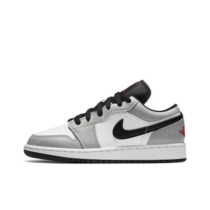 Jordan 1 Low 'Light Smoke Grey' GS-0