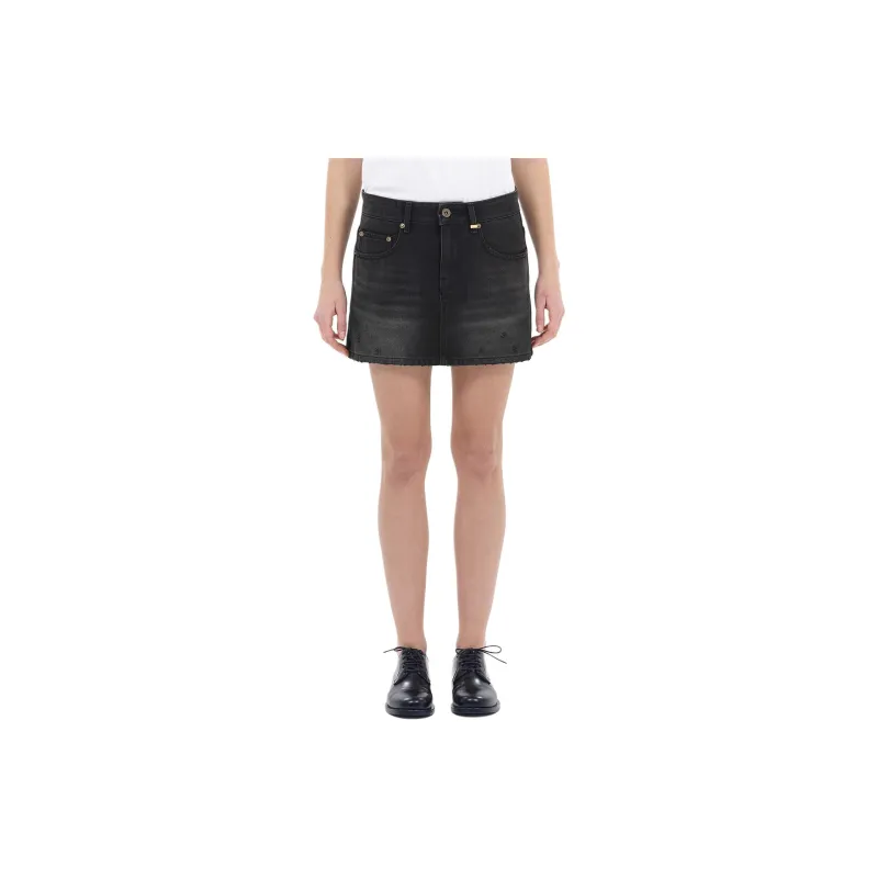 WE11DONE Cotton A line Skirt-2