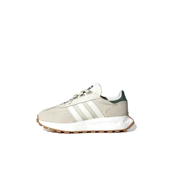 Adidas Originals RETROPY Anti Slip Wear Resistant Low Top Sports Casual Shoes Gray White Kids'
