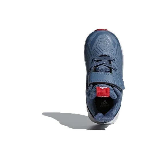 Adidas Rapida Run Avengers I Breathable Low-Top Toddler Shoes Blue Red Infant And Toddler-4
