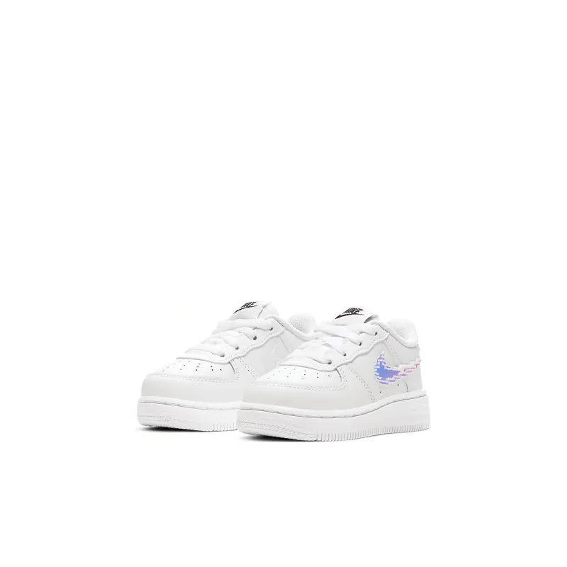Nike Air Force 1 LV8 Laser Low Top Skateboard Shoes White Infant And Toddler-2
