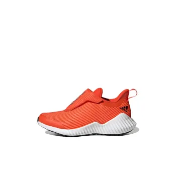 Adidas Fortarun Slip Resistant Breathable Kids Lifestyle Shoes Orange White Kids'