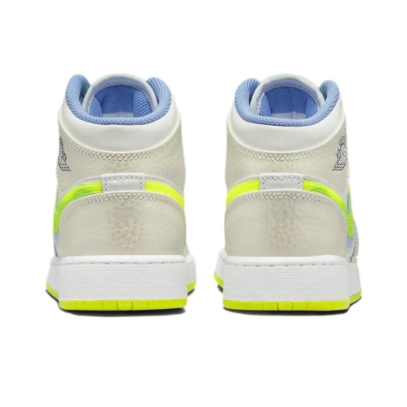 Jordan 1 Mid SE Warped Swoosh GS-4