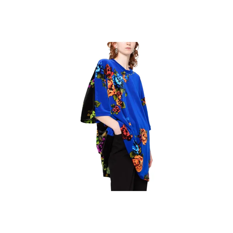 Vetements Floral Printed Round-Neck T-Shirt-4
