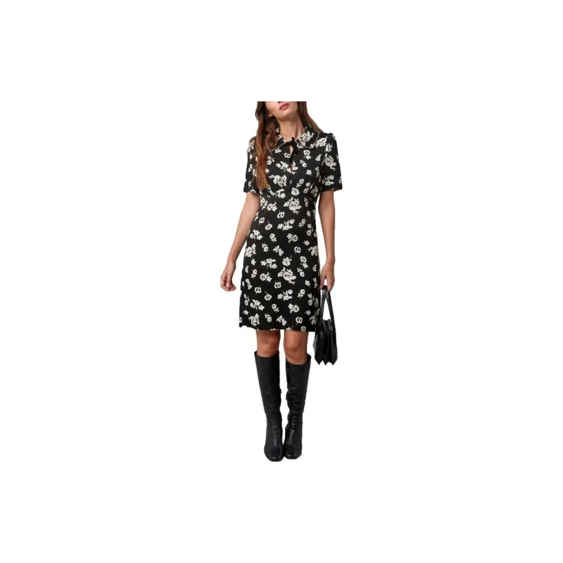 Rouje Short-Sleeved Dresses Women's Black-1