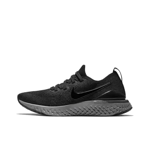 Nike Epic React Flyknit 2 Black Anthracite GS