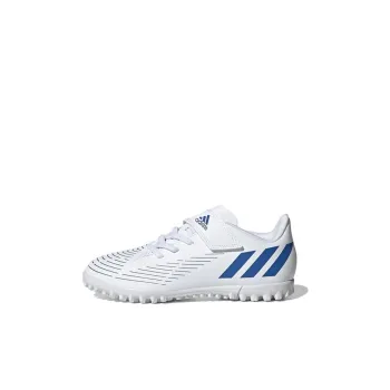 Adidas Abrasion Resistant Low Top Soccer Shoes White Kids'