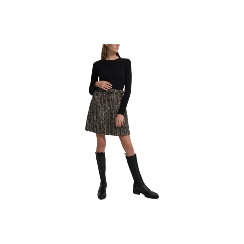 THEORY Long-Sleeved Dresses Women's Black-1
