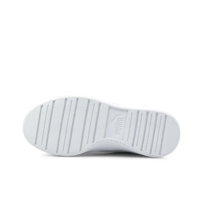 PUMA Caven Low Top Kids' Skateboarding Shoes White Teenagers-4