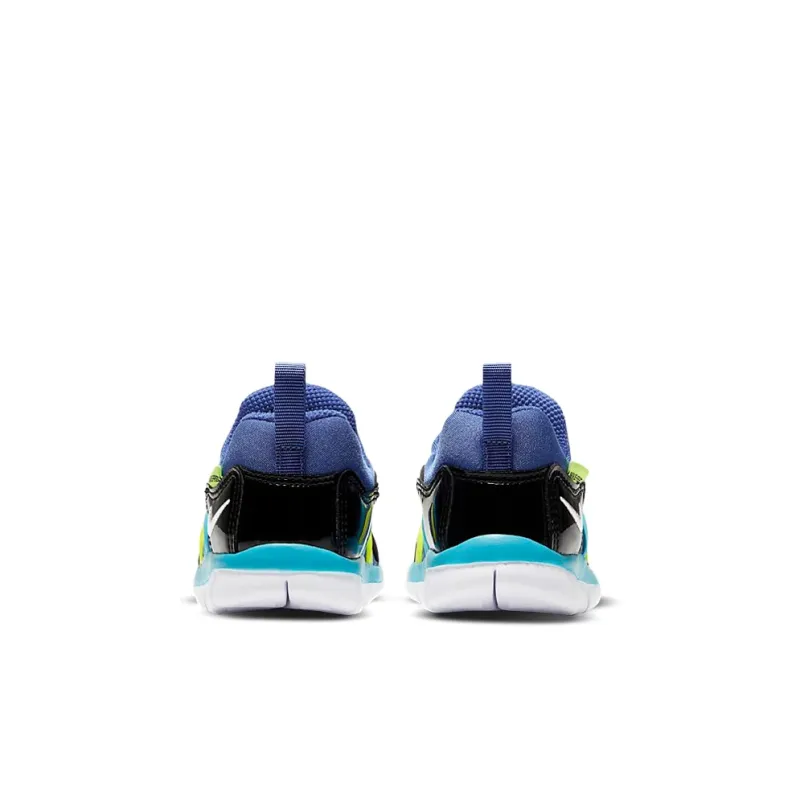 Nike Dynamo Free Low Top Toddler Shoes Black Blue Yellow Infant And Toddler-4