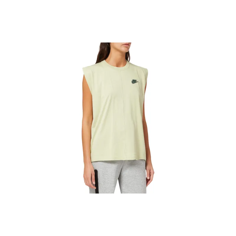 Nike T Shirt Women's Light Green-2
