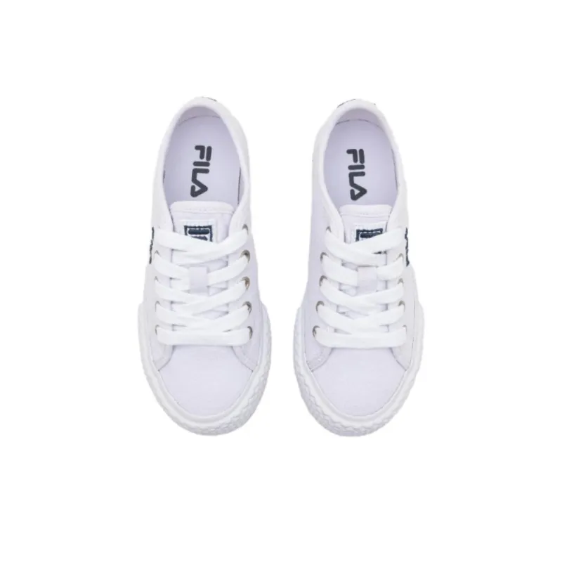FILA KIDS POINTER CLASSIC Cushioning Wear Resistant Kids Lifestyle Shoes White Teenagers-3