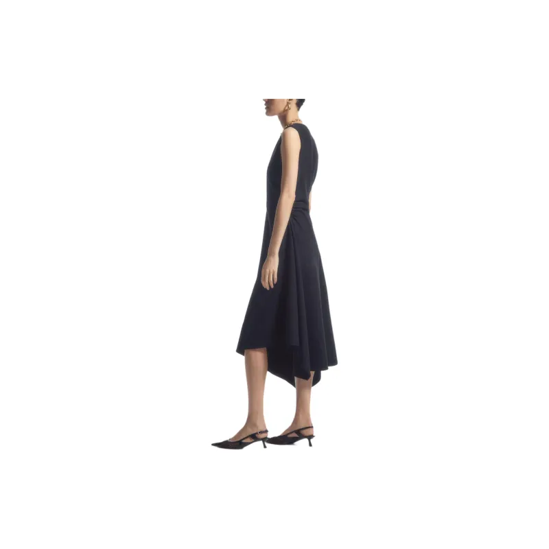 COS Sleeveless Dress Women's Black-3